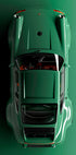 Retro Porsche 911 Green Plakat - Posterbox.no