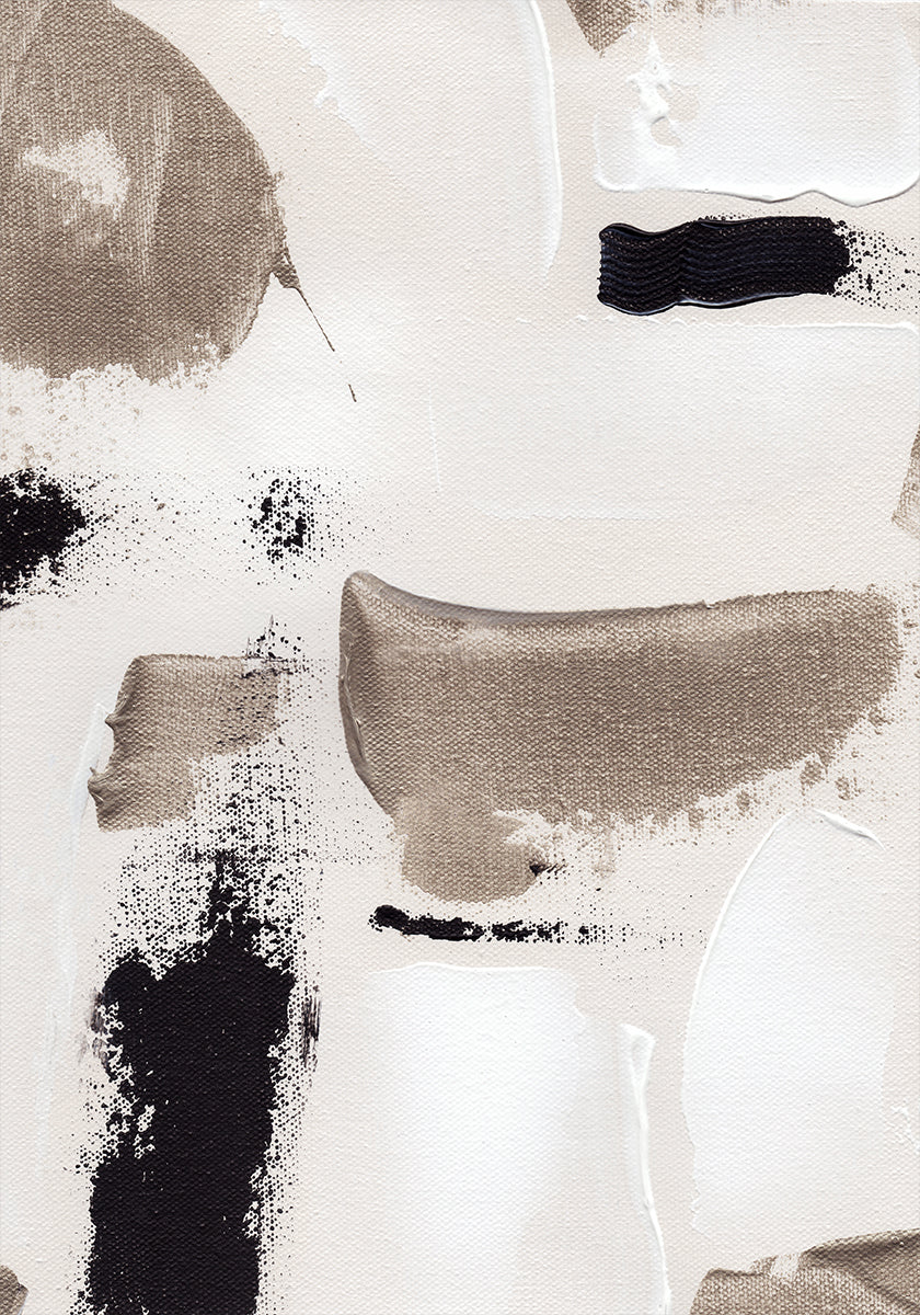 Abstract Swipes Poster