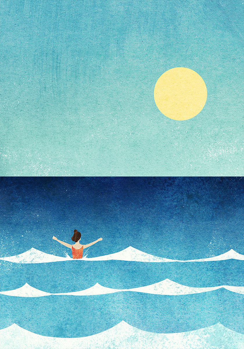 Sea Swim ii Poster
