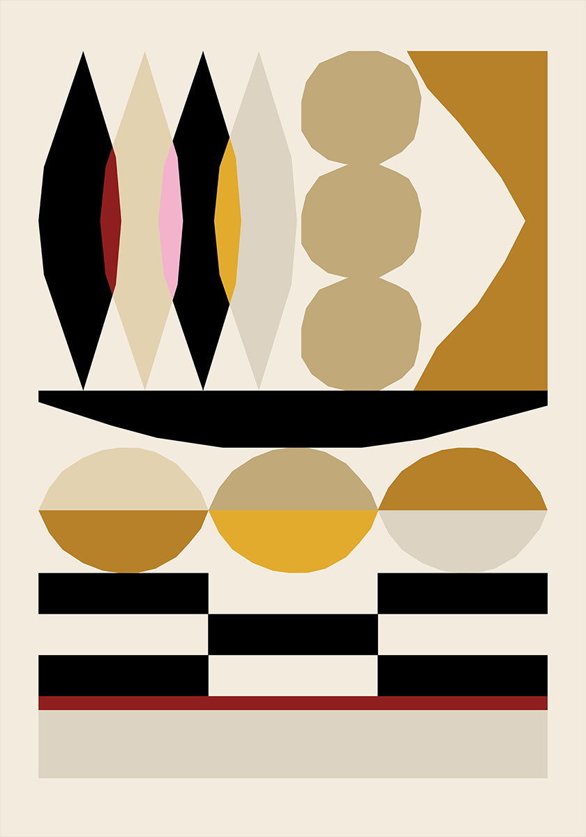Abstract composition 25 Poster