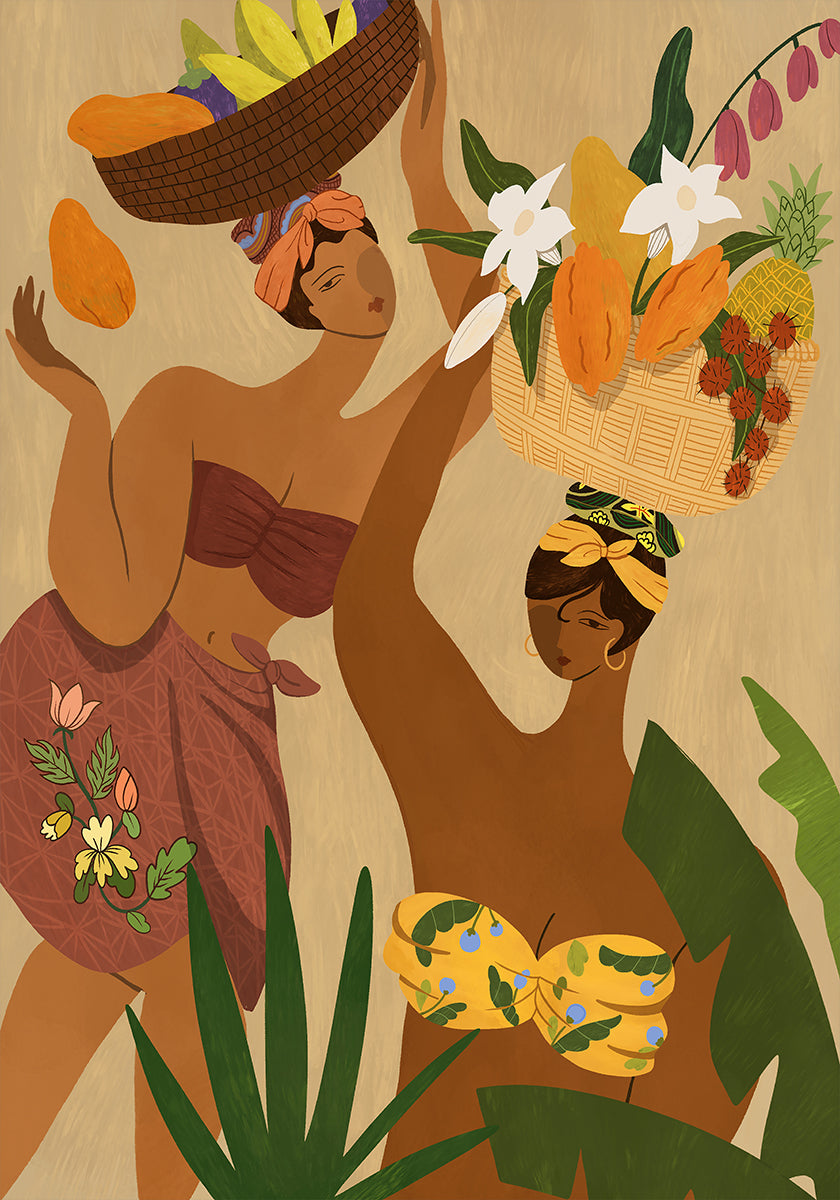 Opps Papaya Poster