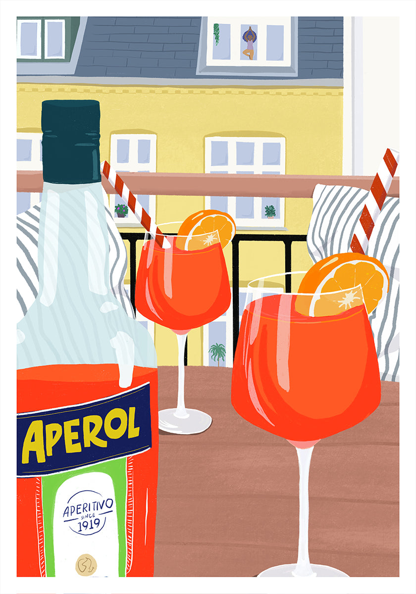 Balcony "Hygge" Poster