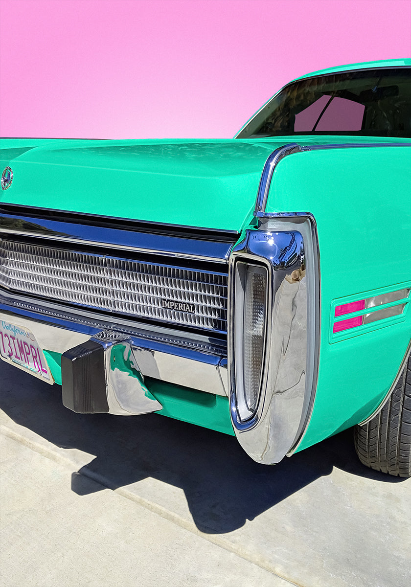 Mint Green 73 Imperial Poster