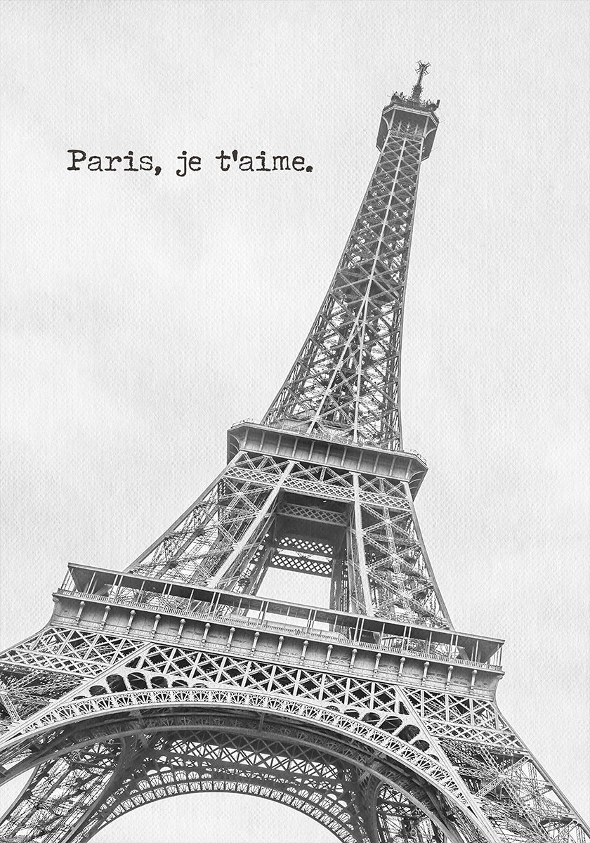 Paris, je t‘aime Poster