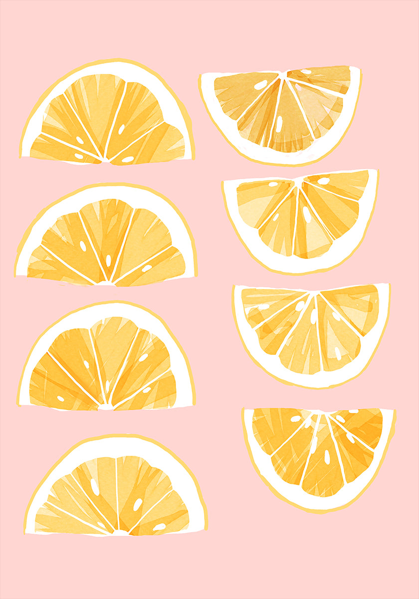 Sliced Lemons