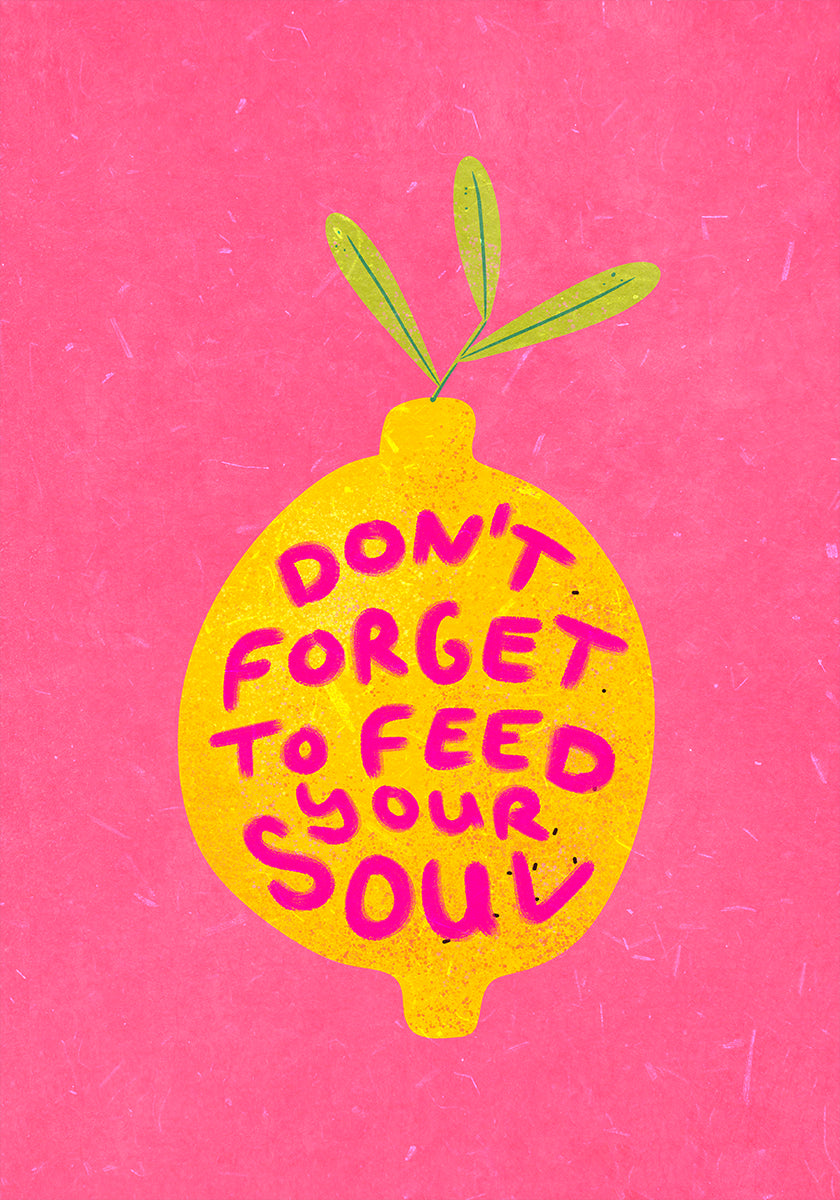 Soulfood Lemon Poster