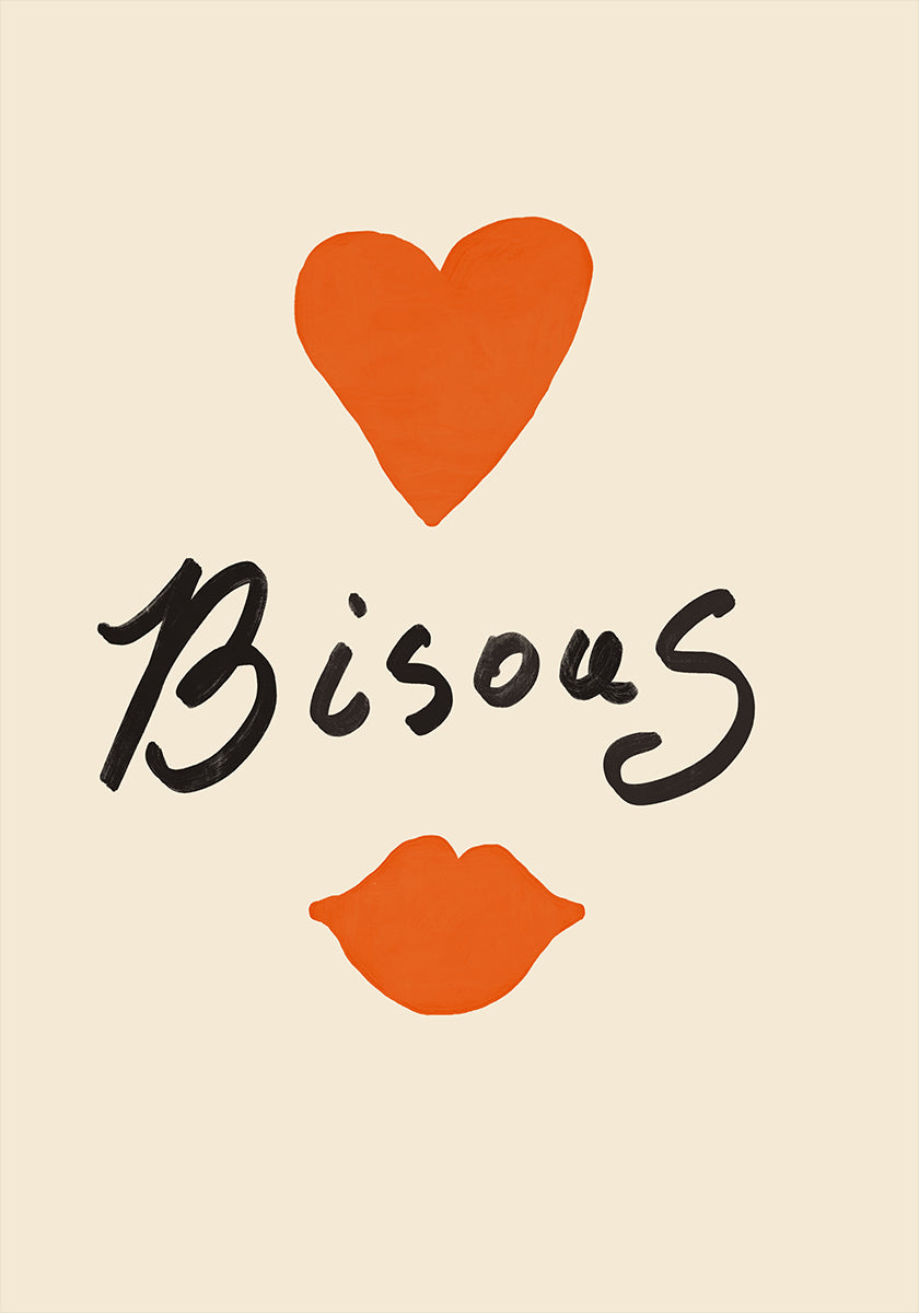 Bisous Poster