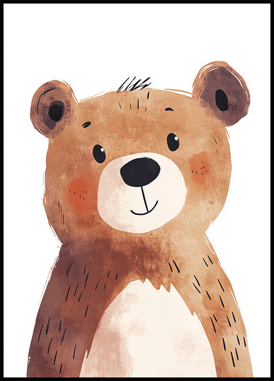 Cute Bear Poster