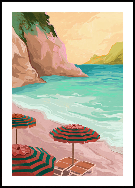 Tropical Holiday Poster