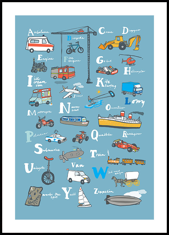 Abc Transport Poster