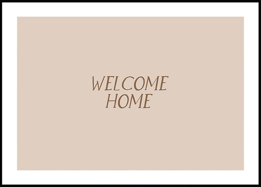 Welcome Home Poster