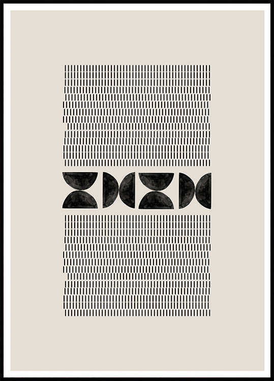 Geometric Harmony Poster