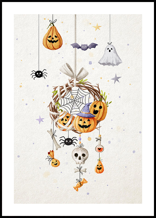 Halloween Dreamcatcher Poster