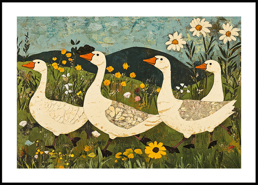 Goose Parade Poster