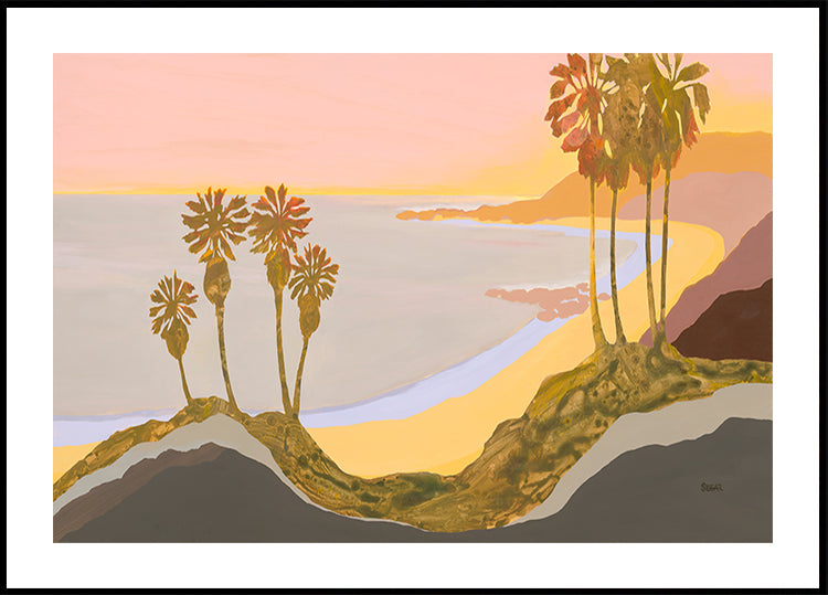 Tropical Coast Poster