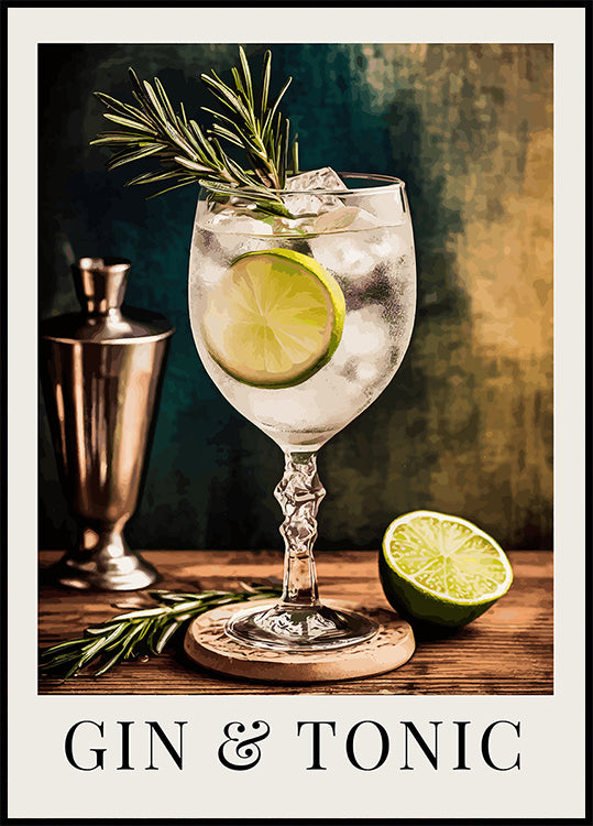Gin & Tonic Poster