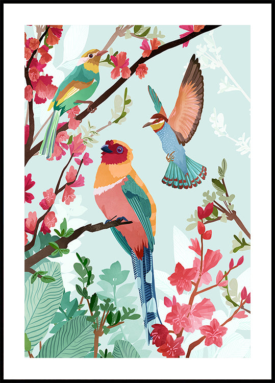 Birds of Summer  Poster