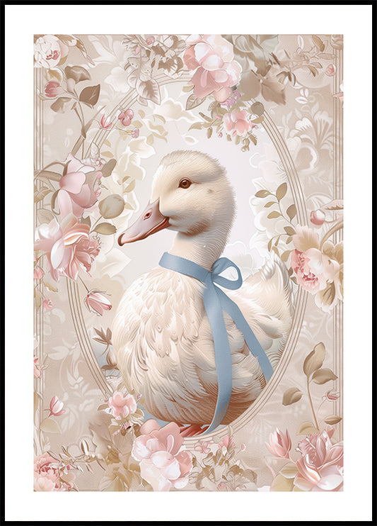 Vintage Duck Poster