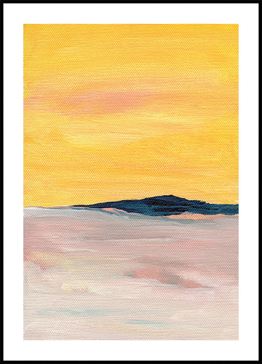 Golden Horizon Dream Poster