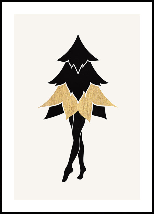 Lady Gaga At Christmas (vers.2) Poster