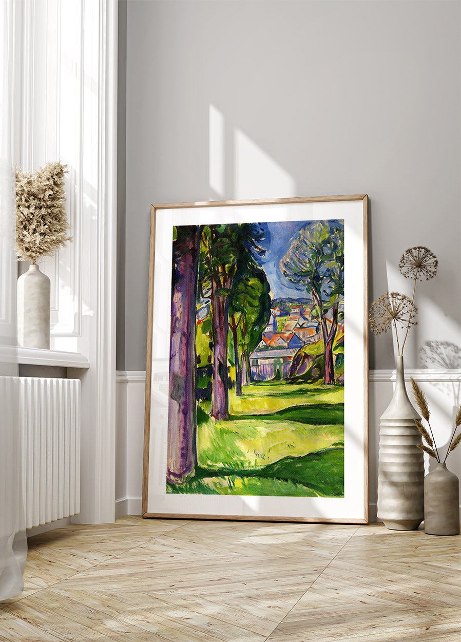 Garden in Kragerø Poster