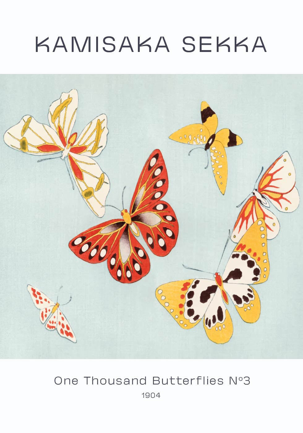 "One Thousand Butterflies №3 Poster"