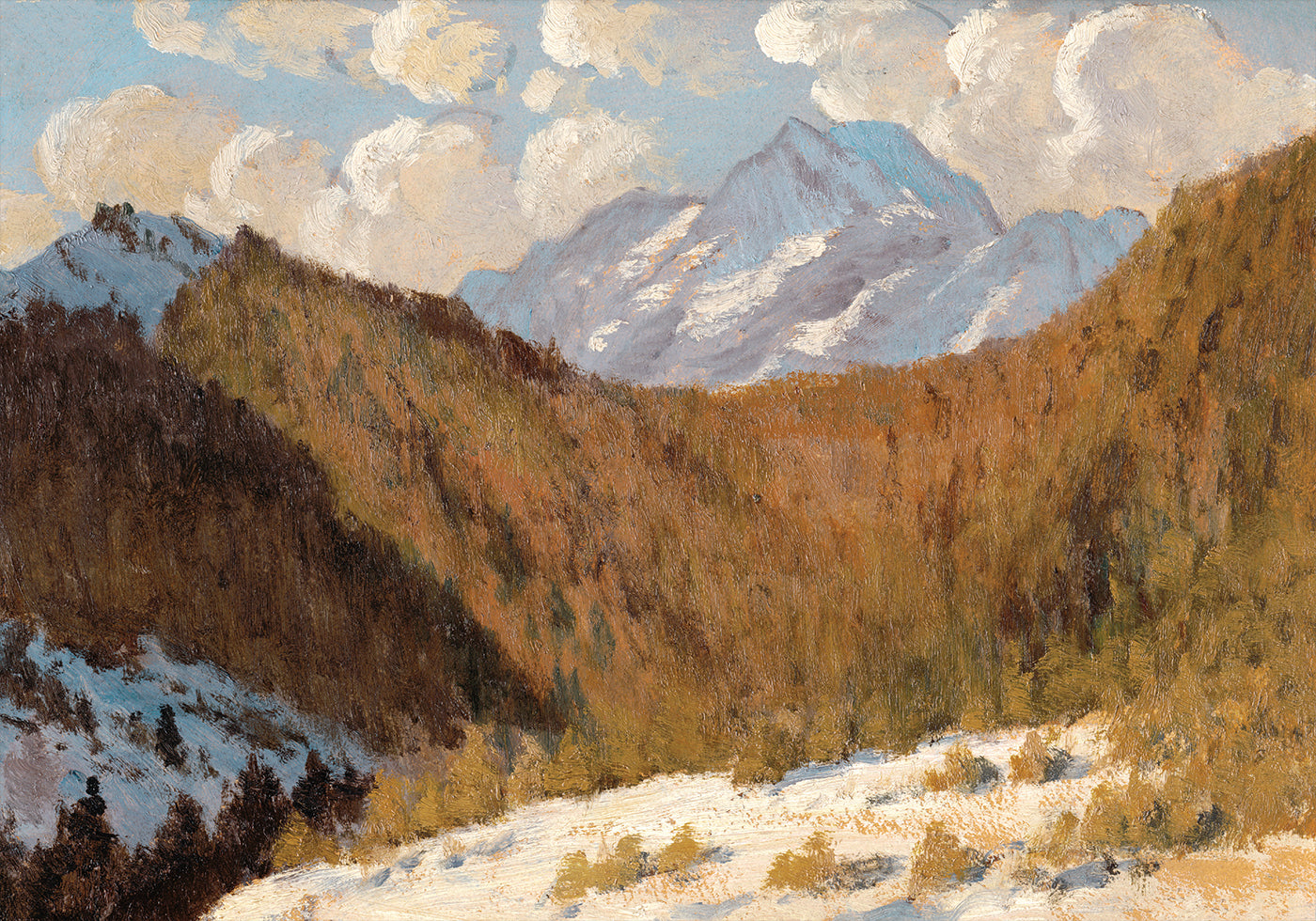 Early Spring in the Tatras Poster