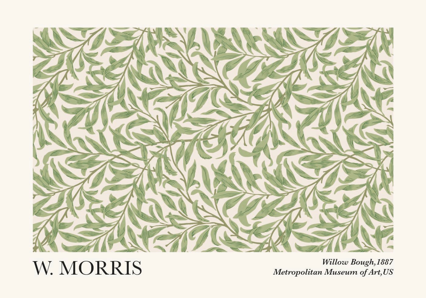William Morris Willow Bough Poster