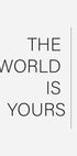World Is Yours Plakat - Posterbox.no