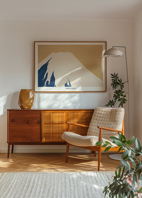 Mount Fuji From Momoyogusa Poster