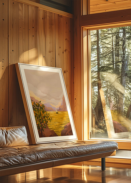 Golden Sunset Poster