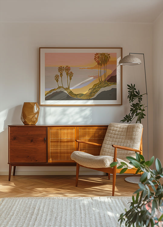 Tropical Coast Poster