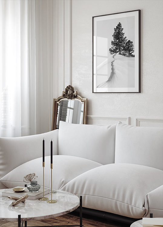 About the snow and forms Poster