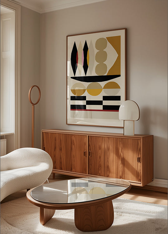 Abstract composition 25 Poster