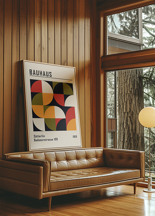 Bauhaus Sütterlin Badenerstrasse No.1  Poster