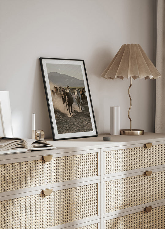 Wild Horses Gallop Poster