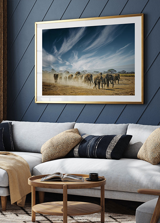 A very long thinking Poster