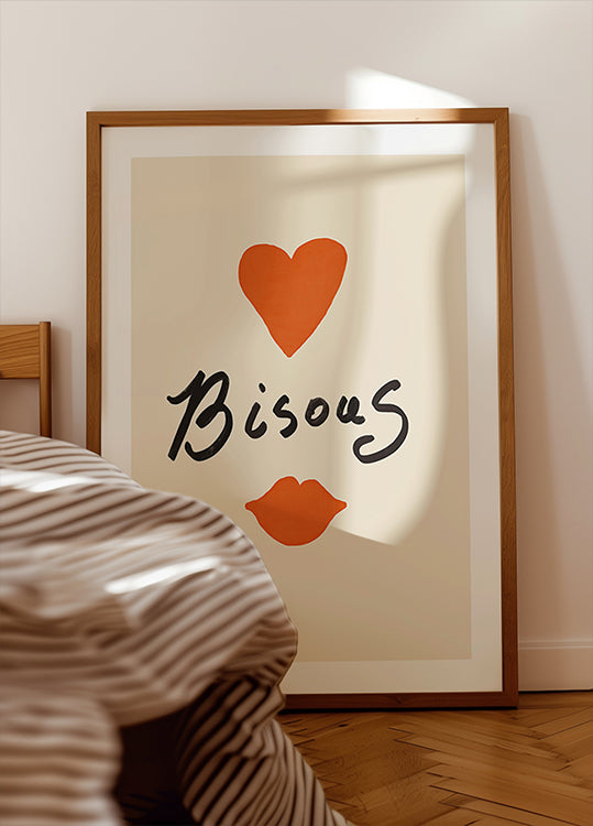 Bisous Poster