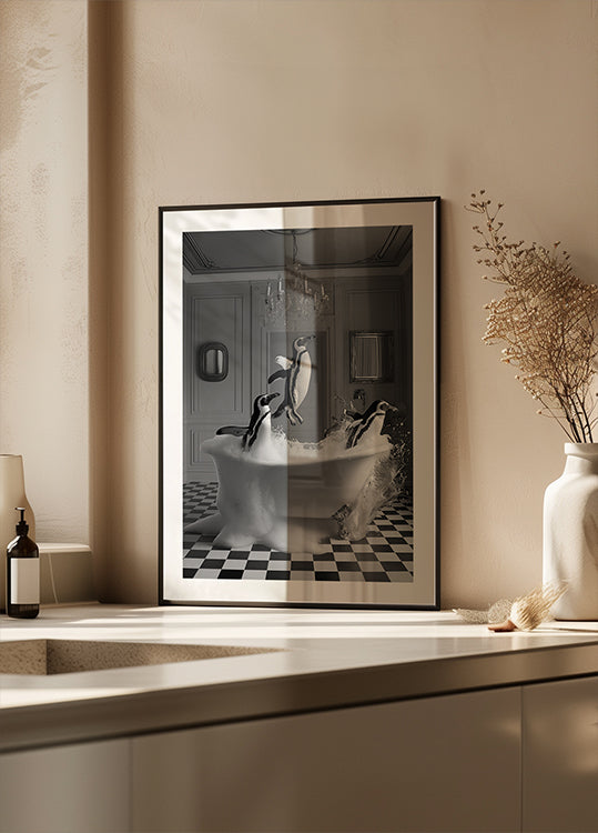 Penguin Party Poster