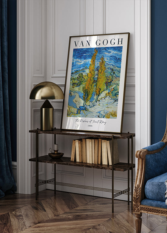 The Poplars at Saint-Rémy Poster