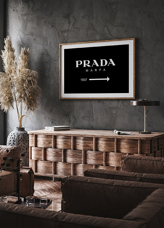 Prada Marfa Directional Poster