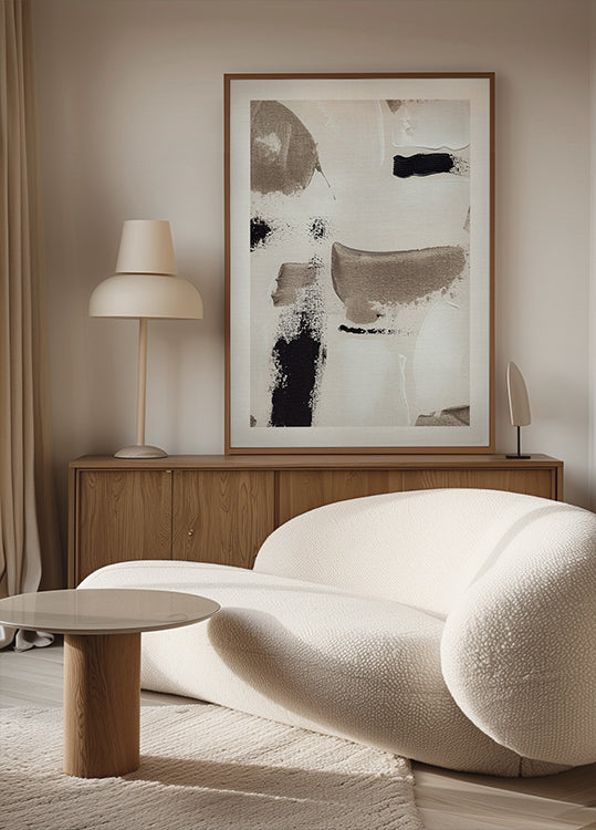 Abstract Swipes Poster