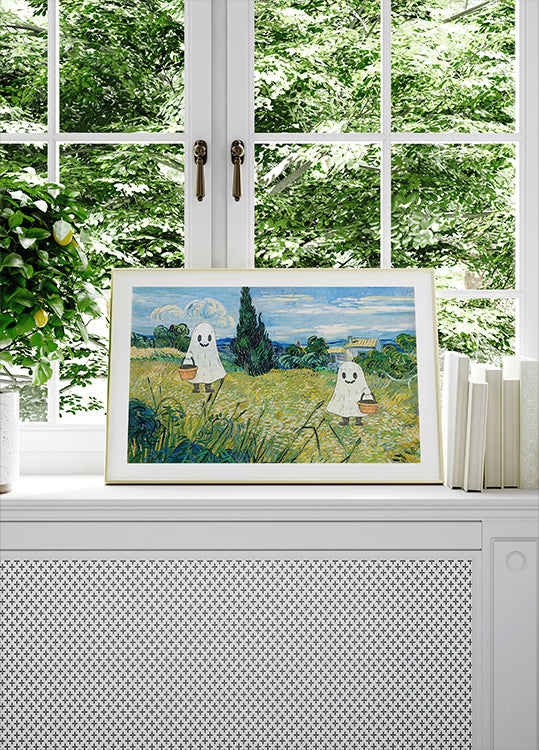 Halloween Landscape Poster