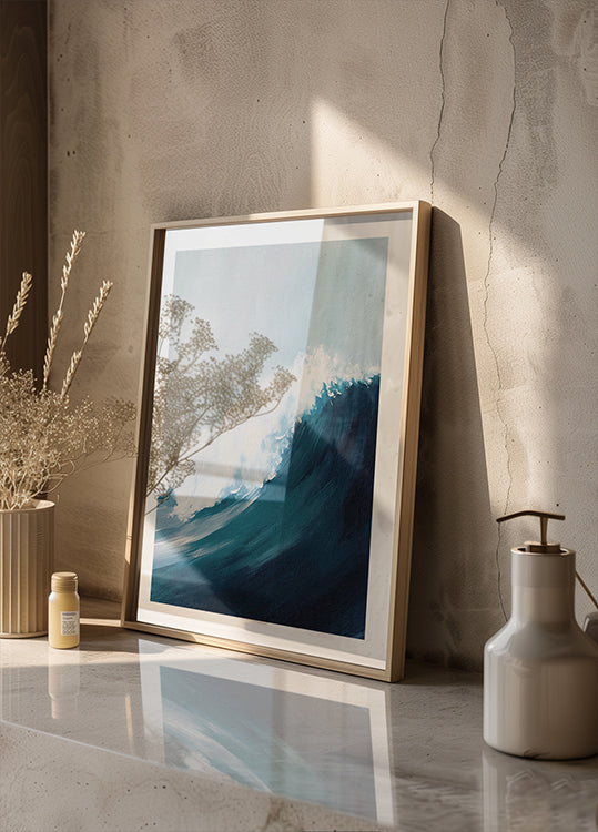 Ocean Wave Poster