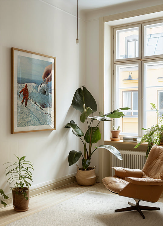 Ice Cream Mountain - Cookies & Cream Poster