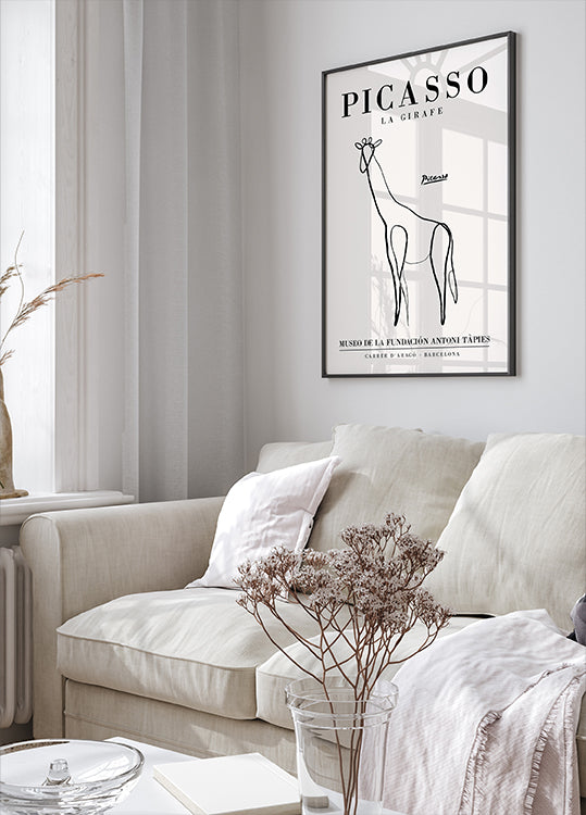 La Girafe, Pablo Picasso Poster