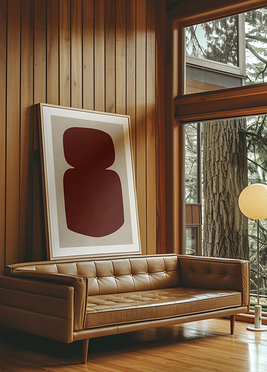 Modern organic art 9 Poster