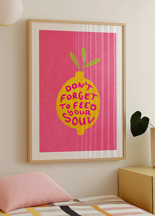 Soulfood Lemon Poster
