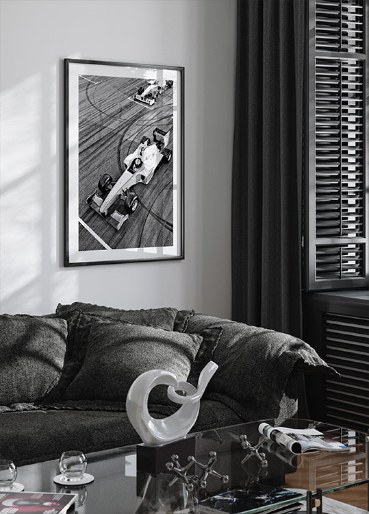 Formula Burnouts Poster