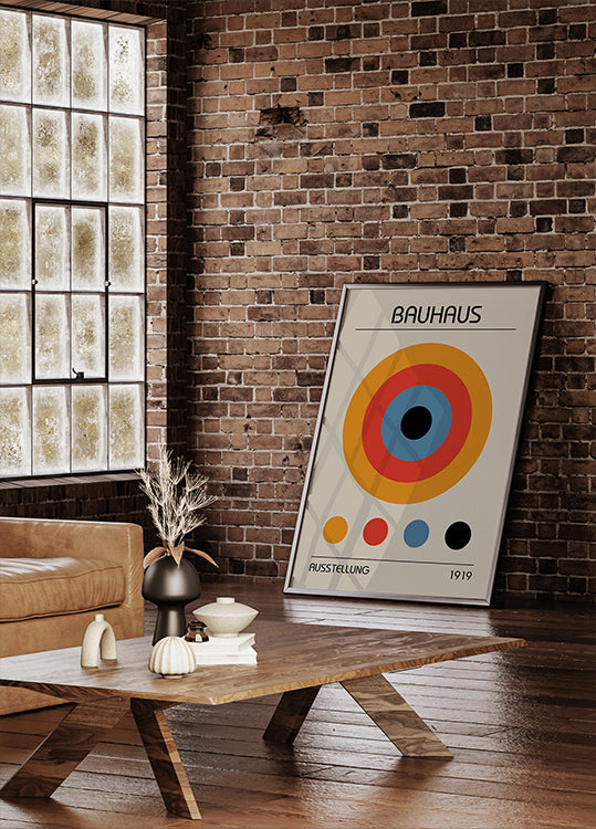 Bauhaus Target Poster